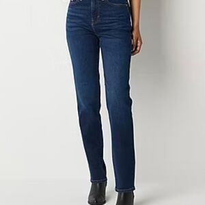 Lee Women's Straight Leg Blue Jeans. 14 Short!